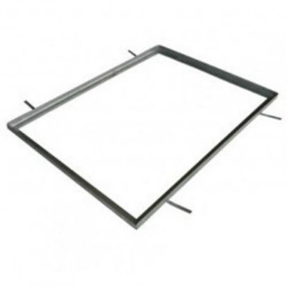Afbeeldingen van Bazo Inlegrand L25 Thermisch verzinkt 25x25x2,5mm 51x71cm