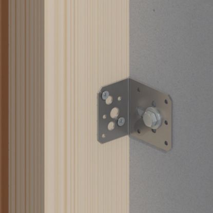 Afbeeldingen van GB Hoekanker 80x100x60x2,5mm zink magnesium