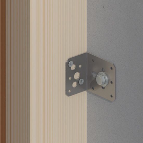 Afbeeldingen van GB Hoekanker 80x100x60x2,5mm zink magnesium