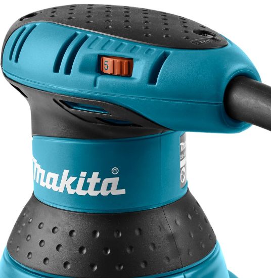 Afbeeldingen van Makita 230 V Handpalm excenter schuurmachine BO5031K 125mm