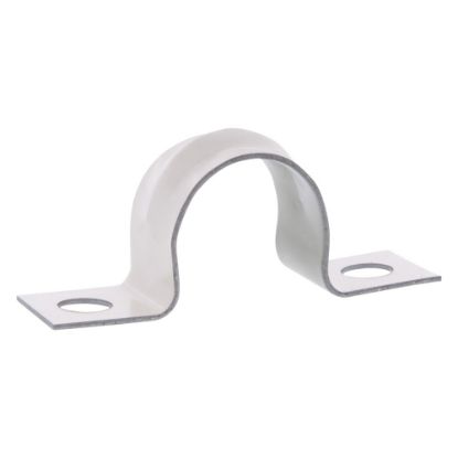 Afbeeldingen van Zadel 5/8" ijzet wit