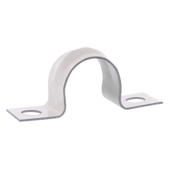 Afbeeldingen van Zadel 5/8" ijzet wit