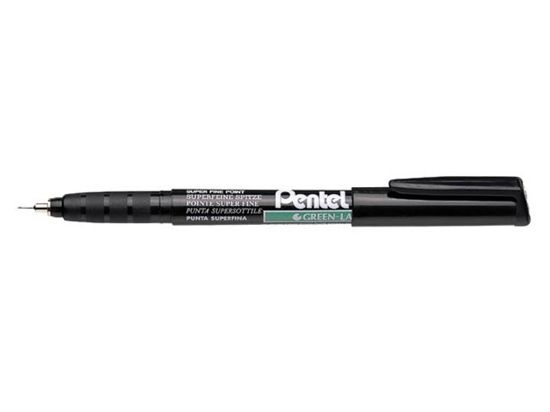 Afbeeldingen van Pentel Merkpen NMF50 0,4mm zwart