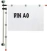Afbeeldingen van Hebel wandhouder met 2-zijarm 132cm grijs, 6253084 