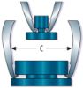 Afbeeldingen van Facom Trekker parallelle trekarmen twee-armig U.301 10-80mm
