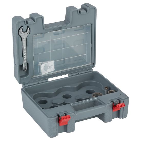 Afbeeldingen van Bosch 3-delige set diamantboren voor droog boren Dry Speed Best for Ceramic