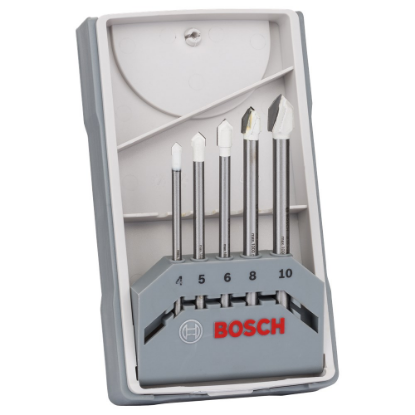 Afbeeldingen van Bosch 5-delige tegelborenset CYL-9 Ceramic