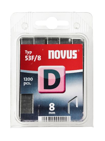 Afbeeldingen van NOVUS Nieten D 53F/8 8mm (1200 stuks)