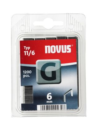 Afbeeldingen van NOVUS Nieten 11 x 6 mm (Doos 1200 stuks)