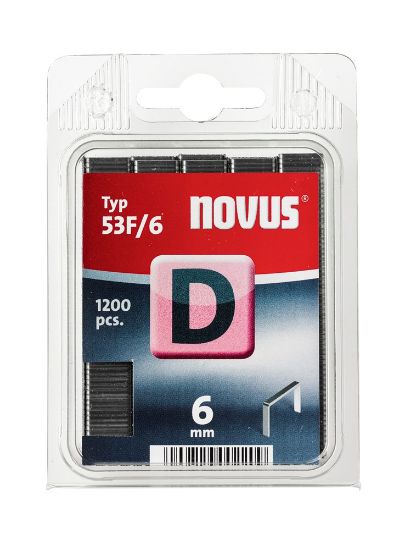 Afbeeldingen van NOVUS Nieten D 53F/6 6mm (1200 stuks)