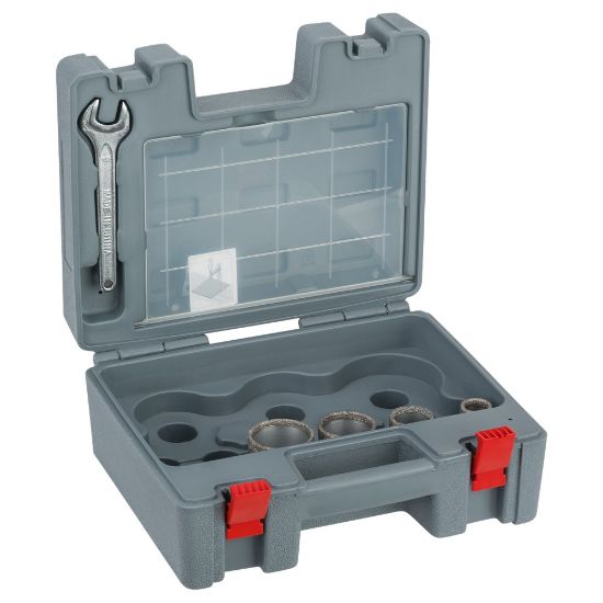 Afbeeldingen van Bosch 4-delige set diamantboren voor droog boren Dry Speed Best for Ceramic