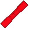 Afbeeldingen van KLEMKO Kabelschoen geisoleerd waterdicht HSK1525SK rood