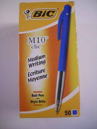 Afbeeldingen van BIC Pen M10 blauw