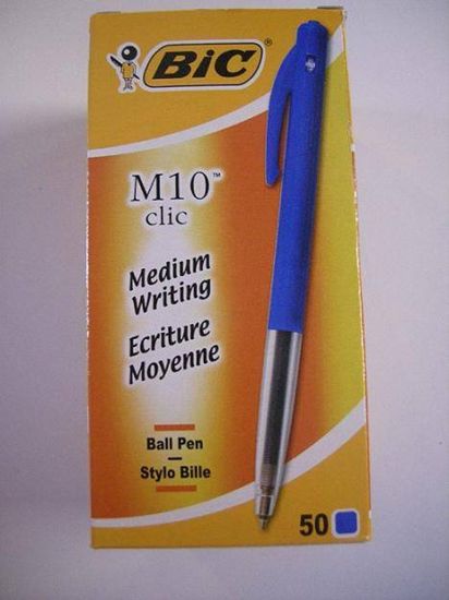 Afbeeldingen van BIC Pen M10 blauw