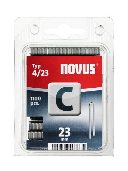 Afbeeldingen van NOVUS Nieten C 4/23 23mm (1100 stuks)