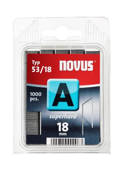 Afbeeldingen van NOVUS Nieten A 53/18 18mm (1000 stuks)
