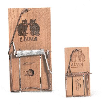 Afbeeldingen van DEUFA Muizenval LUNA hout
