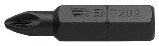 Afbeeldingen van Facom Bit pozidriv END.2 tbv slagschrdr 5/16" pzd2