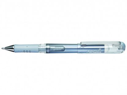 Afbeeldingen van Pentel Gelroller K230M 0,4mm zilver