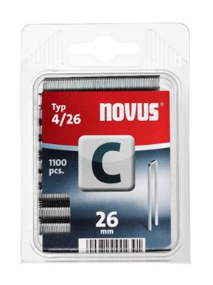 Afbeeldingen van NOVUS Nieten C 4/26 26mm (1100 stuks)