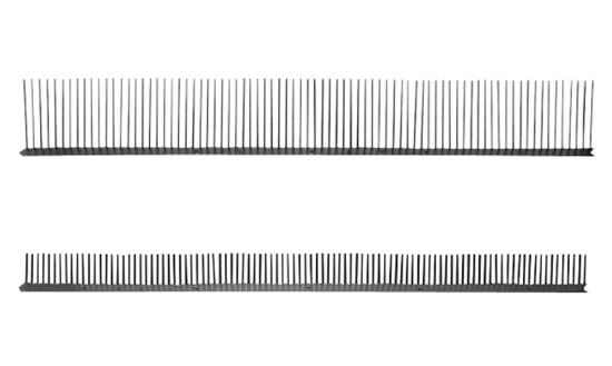 Afbeeldingen van Ubbink Vogelschroot 55x1000mm zwart