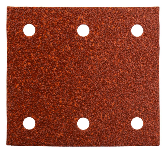Afbeeldingen van Makita Schuurvel k40 114x102 red P-33087